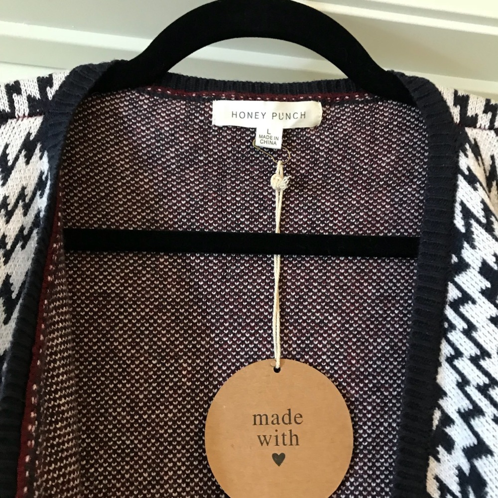 ❤️LAST NEW navy, burgundy thick sweater cardigan - Picture 7 of 8